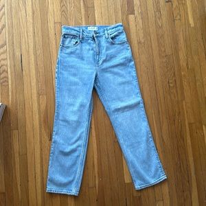 Abercrombie & Fitch Light Blue Straight Leg Jeans